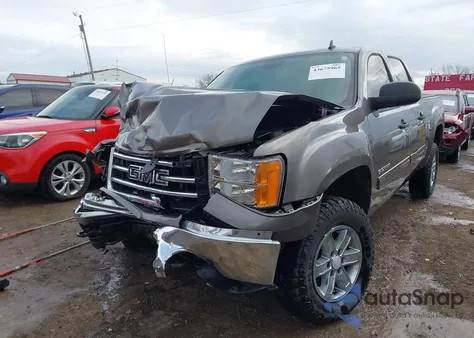 2013 GMC Sierra 1500 Sle from USA, damaged, VIN 3GTP2VE77DG192708